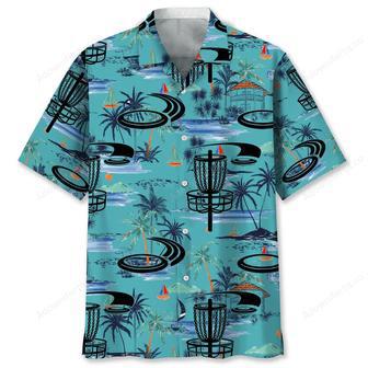 Disc Golf Beach Hawaiian Shirt | Newhawaiianshirts CA