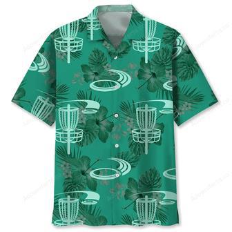 Disc Golf Kelly Green Hawaiian Shirt | Newhawaiianshirts UK