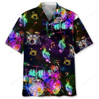 Drum Color Hawaiian Shirt | Newhawaiianshirts UK