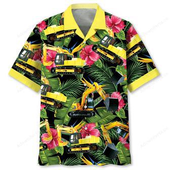 Excavator Tropical Hawaiian Shirt | Newhawaiianshirts DE