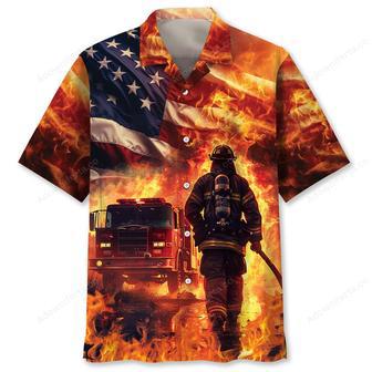 Firefighter Memories Hawaiian Shirt | Newhawaiianshirts