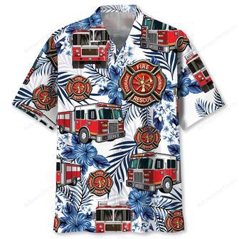 Firefighter Proud Hawaiian Shirt | Newhawaiianshirts UK