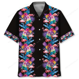 Flamingo Pineapple Hawaiian Shirt | Newhawaiianshirts CA