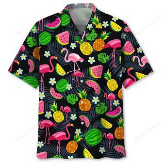 flamingo tropical hawaiian shirt | Newhawaiianshirts CA