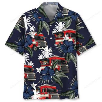 Food Truck Tropical Blue Hawaiian Shirt | Newhawaiianshirts DE