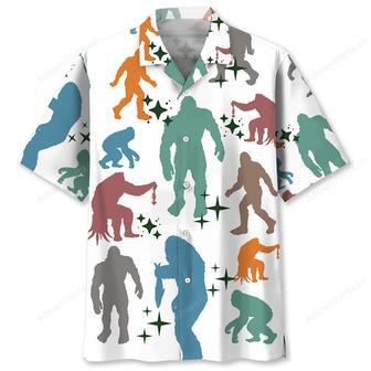 Funny Bigfoot Hawaiian Shirt | Newhawaiianshirts DE