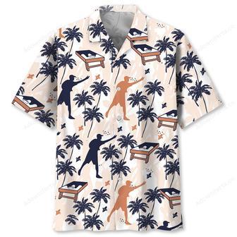 Funny Cornhole Corn Tropical Hawaiian Shirt | Newhawaiianshirts CA