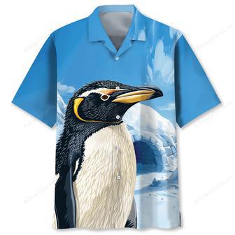 Funny Penguin North Pole Hawaiian Shirt | Newhawaiianshirts UK