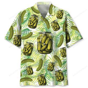 Funny Pickle Jar Tropical Hawaiian Shirt | Newhawaiianshirts CA