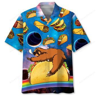 Funny Sloth Tacos Hawaiian Shirt | Newhawaiianshirts UK