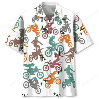 Funny Star Dirt Bike Shirt Hawaiian Shirt | Newhawaiianshirts UK