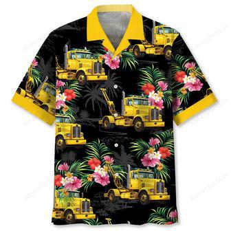 Funny Tow Truck Tropical Hawaiian Shirt | Newhawaiianshirts AU