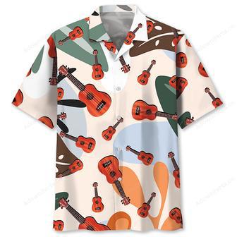 Graphic Summer Ukulele Hawaiian Shirt | Newhawaiianshirts