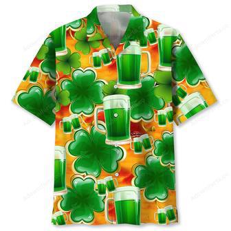 Green Beer Irish St.Patrick Day Hawaiian Shirt | Newhawaiianshirts DE