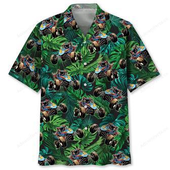 Green Quarter Midget Car Racing Hawaiian Shirt | Newhawaiianshirts AU