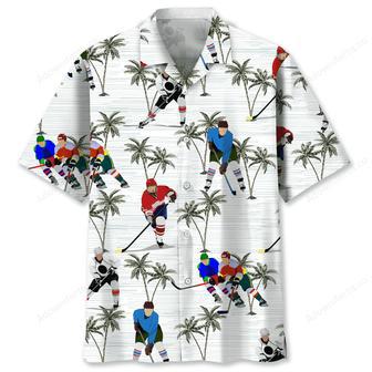 Hockey Coconut Hawaiian Shirt | Newhawaiianshirts AU