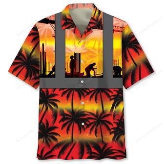 I Can Build That Construction Worker Hawaiian Shirt | Newhawaiianshirts UK