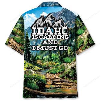 Idaho Is Calling and I Must Go Hawaiian Shirt | Newhawaiianshirts UK