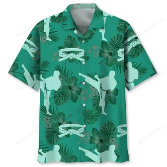 Karate Kelly Green Hawaiian Shirt | Newhawaiianshirts UK