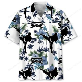 Karate White Nature Hawaiian Shirt | Newhawaiianshirts AU