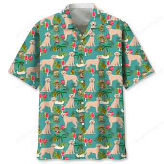 Labrador Hawaiian Beach Hawaiian Shirt | Newhawaiianshirts UK