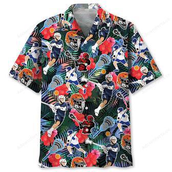 Lacrosse Tropical Hawaiian Shirt | Newhawaiianshirts DE