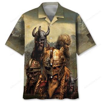 Legendary Viking Warrior Hawaiian Shirt | Newhawaiianshirts DE