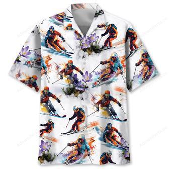 Master Skiing Hawaiian Shirt | Newhawaiianshirts