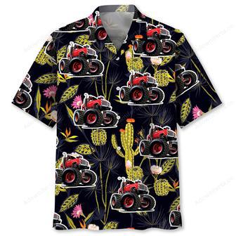 Monster Truck Cactus Hawaiian Shirt | Newhawaiianshirts UK