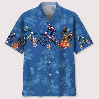 motocross flower tropical hawaiian shirt | Newhawaiianshirts AU