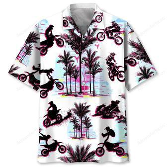 motocross palm trees hawaiian shirt | Newhawaiianshirts