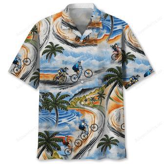 Mountain Bike Vintage Hawaiian Shirt | Newhawaiianshirts CA