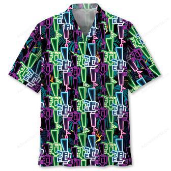 Neon Colorful Guns Hawaiian Shirt | Newhawaiianshirts UK