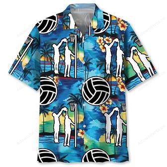 Netball Beach Hawaiian Shirt | Newhawaiianshirts DE