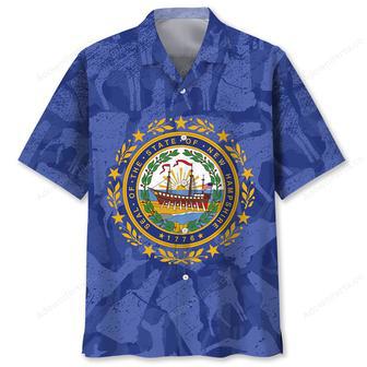 New Hampshire Proud Vintage Hawaiian Shirt | Newhawaiianshirts