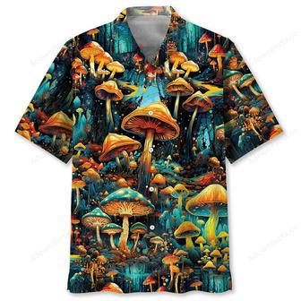 Orange Mushroom Hawaiian Shirt | Newhawaiianshirts UK