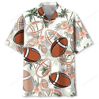 Palm Tree Football Hawaiian Shirt | Newhawaiianshirts