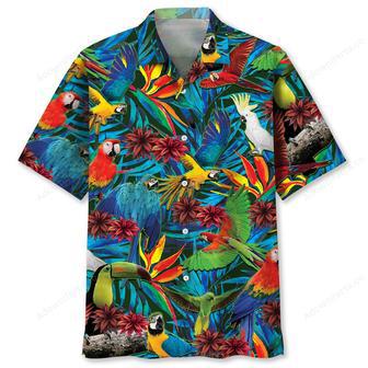 Parrot Tropical Hawaiian Shirt | Newhawaiianshirts UK