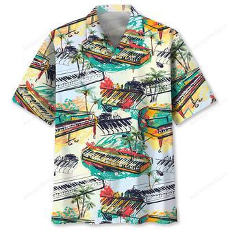 Piano Colorful Hawaiian Shirt | Newhawaiianshirts UK