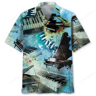 Piano Vintage Hawaiian Shirt | Newhawaiianshirts UK