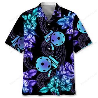 Pickleball Tropical Hawaiian Shirt | Newhawaiianshirts AU