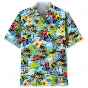 Pickleball Tropical Hawaiian Shirt | Newhawaiianshirts DE