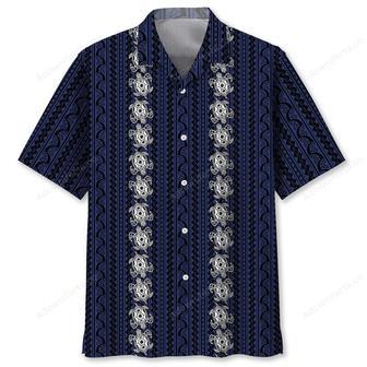 Polynesian Turtle Hawaiian Shirt | Newhawaiianshirts AU