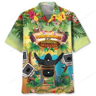 Programmer Vacation Mode On Hawaiian Shirt | Newhawaiianshirts