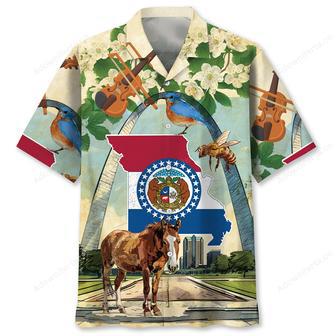 Proud Missouri State Hawaiian Shirt | Newhawaiianshirts