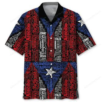 Puerto Rico Flag Hawaiian Shirt | Newhawaiianshirts