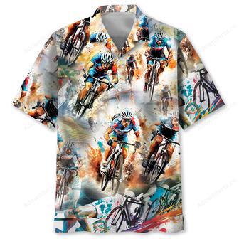 Racing Cycling Hawaiian Shirt | Newhawaiianshirts UK