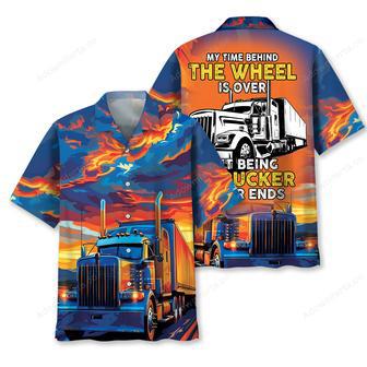 Retired Truck Driver Hawaiian Shirt | Newhawaiianshirts AU