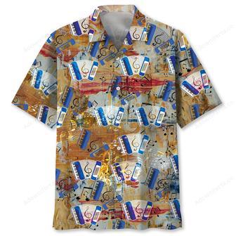 Retro Accordion Hawaiian Shirt | Newhawaiianshirts UK