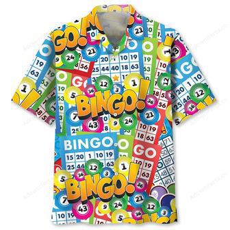 Retro Bingo Lover Hawaiian Shirt | Newhawaiianshirts UK